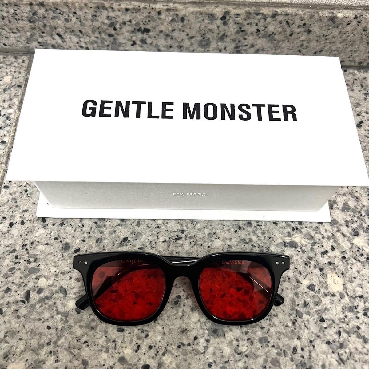 Gentle Monster - Gentle Monster ジェントルモンスター south side サングラス メガネ 赤色 レッド 韓国  KPOP found on CutThwice